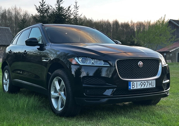 Jaguar F-Pace cena 115900 przebieg: 112800, rok produkcji 2017 z Białystok małe 742